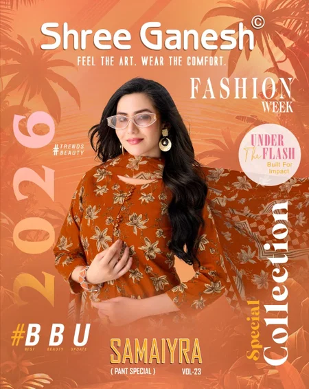 Samaiyra Vol 23 By Shree Ganesh Cotton Readymade Dress